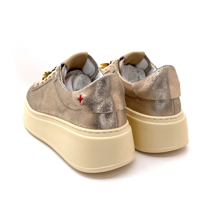 Gio+ Pia315b Cuir Or Bijoux Fleur PIA315B - COMBI - PLATINO FIORE Printemps Eté 2025