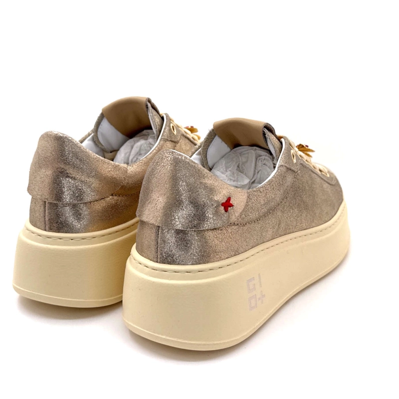 Gio+ Pia315b Cuir Or Bijoux Fleur PIA315B - COMBI - PLATINO FIORE Printemps Eté 2025