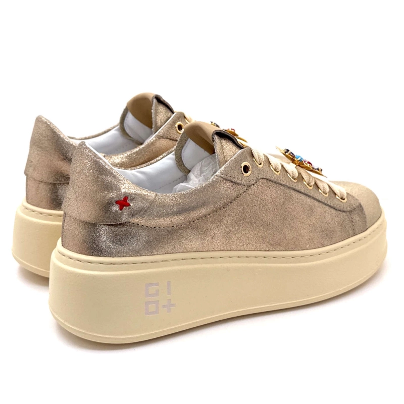 Gio+ Pia315b Cuir Or Bijoux Fleur PIA315B - COMBI - PLATINO FIORE Printemps Eté 2025