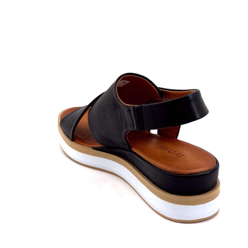 Ivoire 108588 Cuir Noir 108588 / - NOIR Printemps Eté 2025