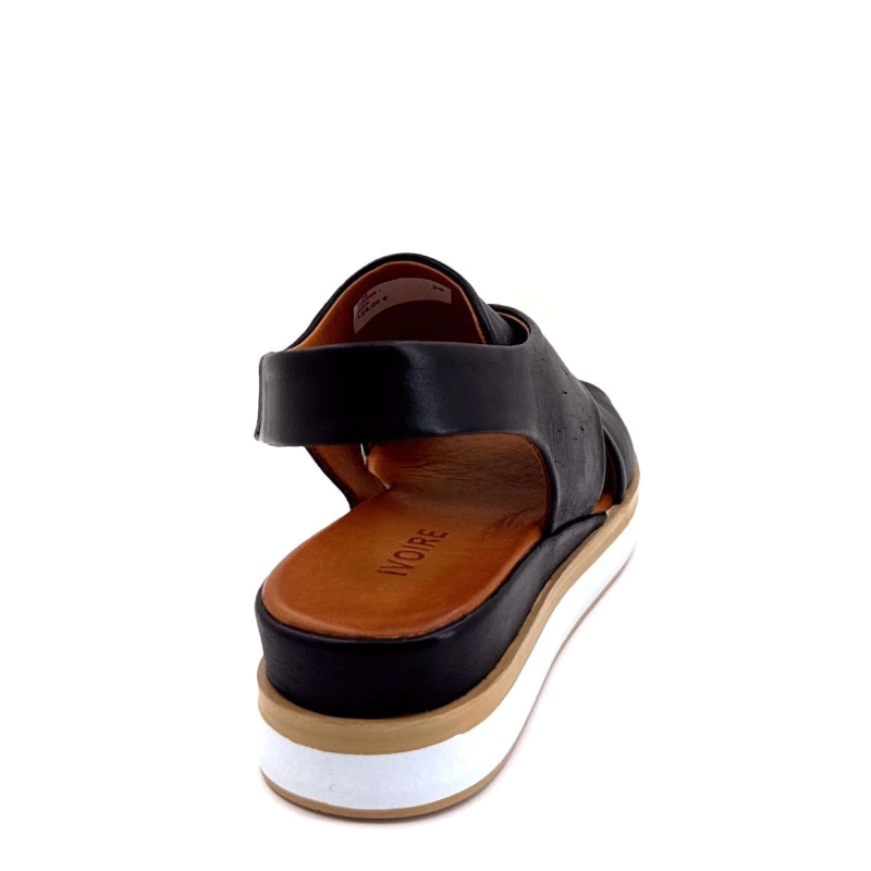 Ivoire 108588 Cuir Noir 108588 / - NOIR Printemps Eté 2025