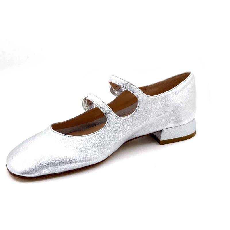 Ivoire D6004 Cuir Argent D6004 SF - BERG WASH ARGENTO + - Printemps Eté 2025