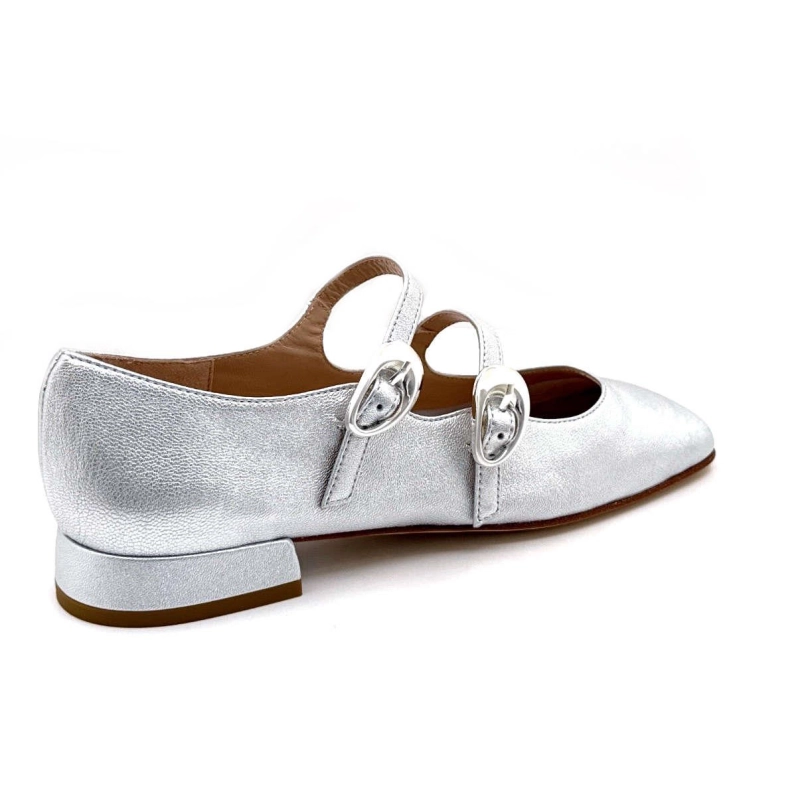 Ivoire D6004 Cuir Argent D6004 SF - BERG WASH ARGENTO + - Printemps Eté 2025