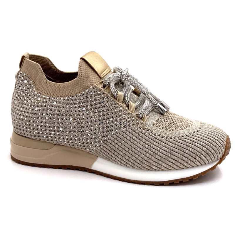 Ivoire 2400409 Textile Beige Strass 2400409- - 4522 - BEIGE / SILVER Printemps Eté 2025