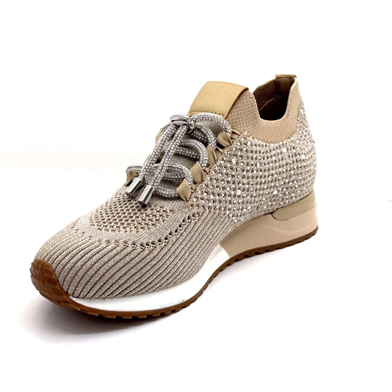 Ivoire 2400409 Textile Beige Strass 2400409- - 4522 - BEIGE / SILVER Printemps Eté 2025