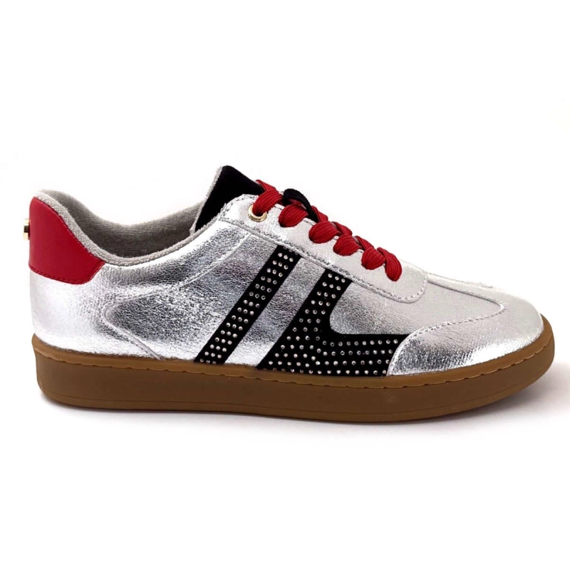 Ivoire 2303446 Argent Rouge 2303446- - 1630 - SILVER / RED M Printemps Eté 2025