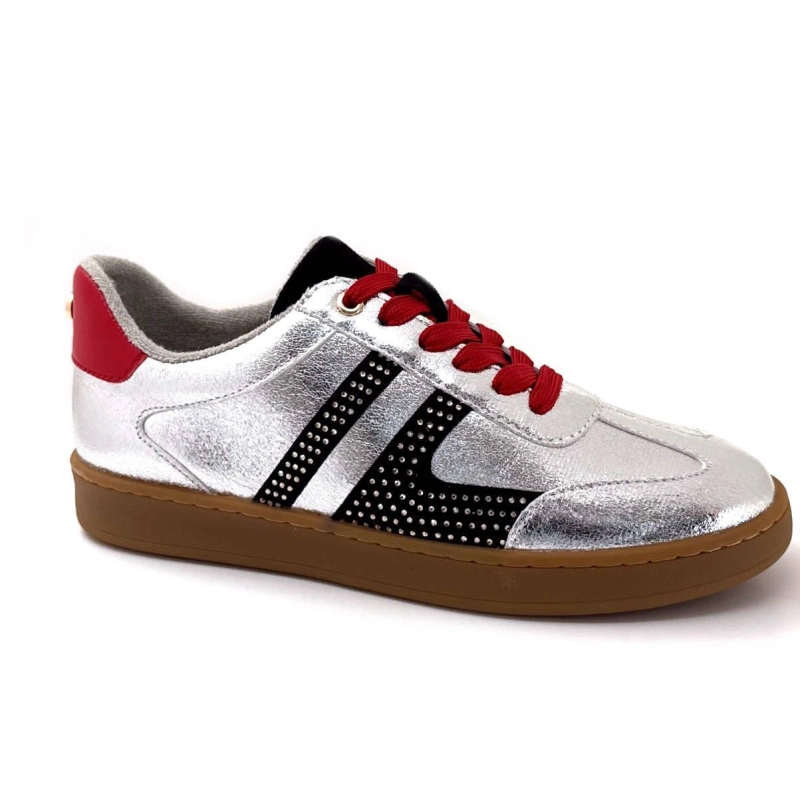 Ivoire 2303446 Argent Rouge 2303446- - 1630 - SILVER / RED M Printemps Eté 2025