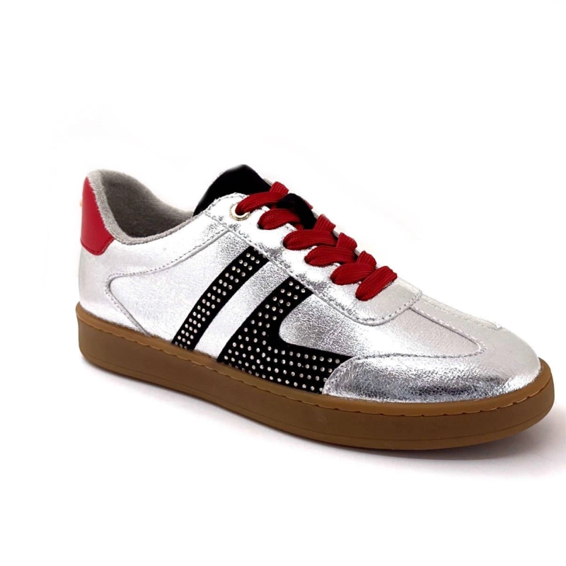 Ivoire 2303446 Argent Rouge 2303446- - 1630 - SILVER / RED M Printemps Eté 2025