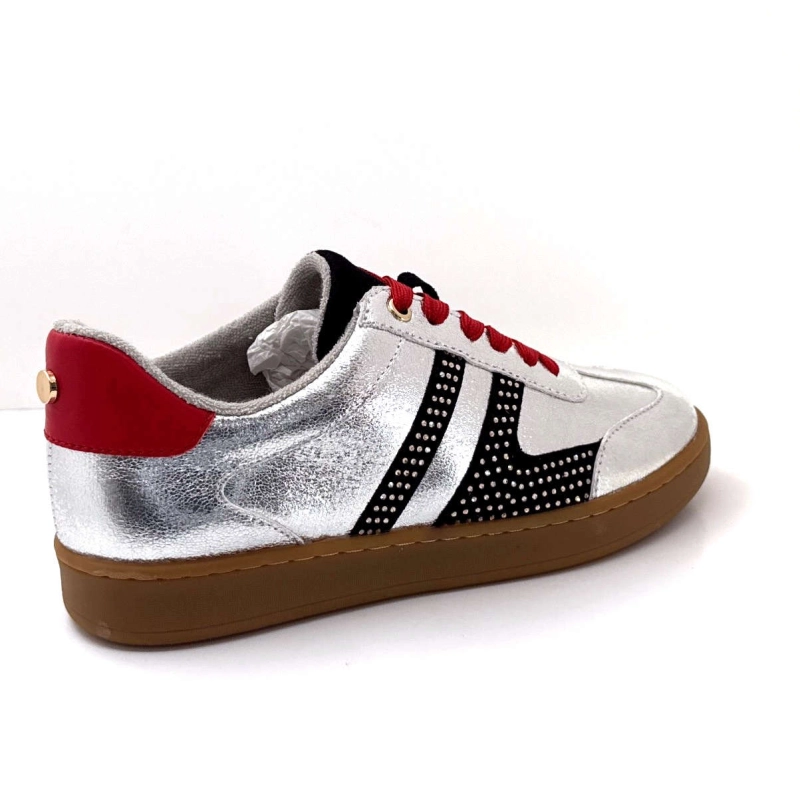 Ivoire 2303446 Argent Rouge 2303446- - 1630 - SILVER / RED M Printemps Eté 2025