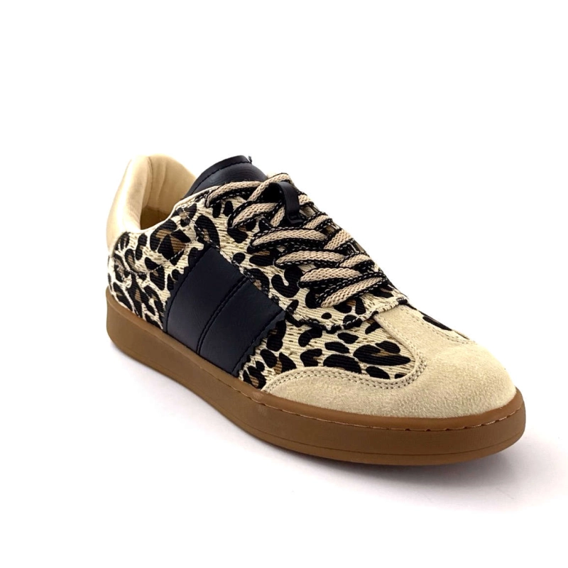 Ivoire 2301232 Beige Léo 2301232-222 - MICRO CANVA - BEIG Printemps Eté 2025