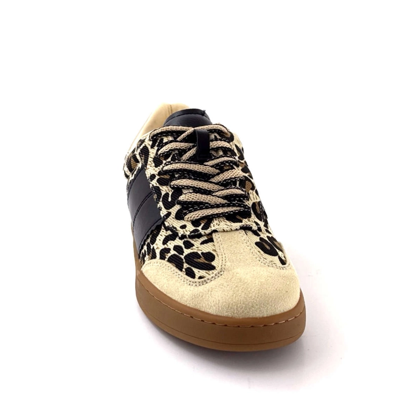 Ivoire 2301232 Beige Léo 2301232-222 - MICRO CANVA - BEIG Printemps Eté 2025