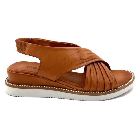 Ivoire 25254 Cuir Camel 25254 - TABAC Printemps Eté 2025