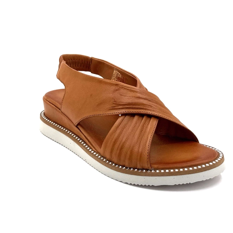 Ivoire 25254 Cuir Camel 25254 - TABAC Printemps Eté 2025