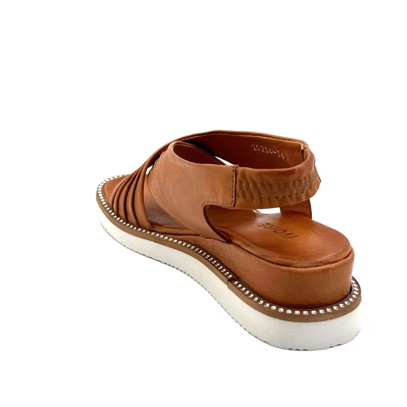 Ivoire 25254 Cuir Camel 25254 - TABAC Printemps Eté 2025