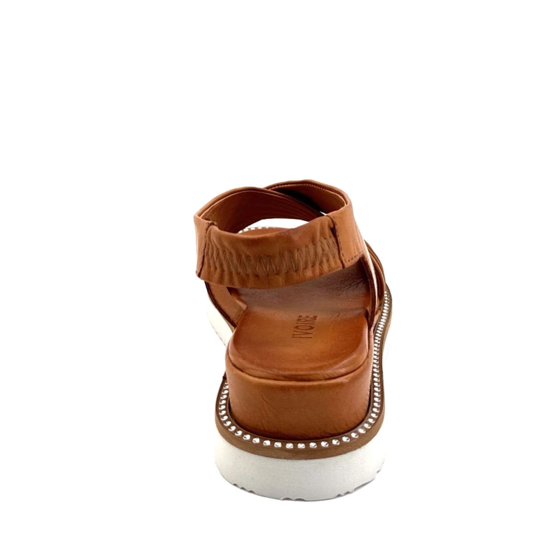 Ivoire 25254 Cuir Camel 25254 - TABAC Printemps Eté 2025