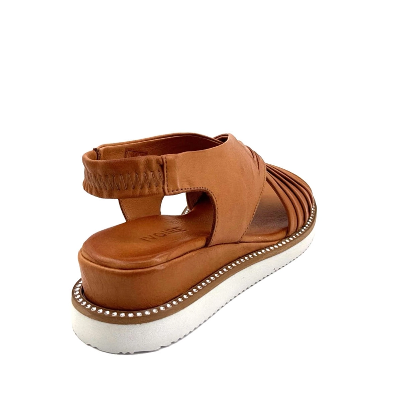Ivoire 25254 Cuir Camel 25254 - TABAC Printemps Eté 2025