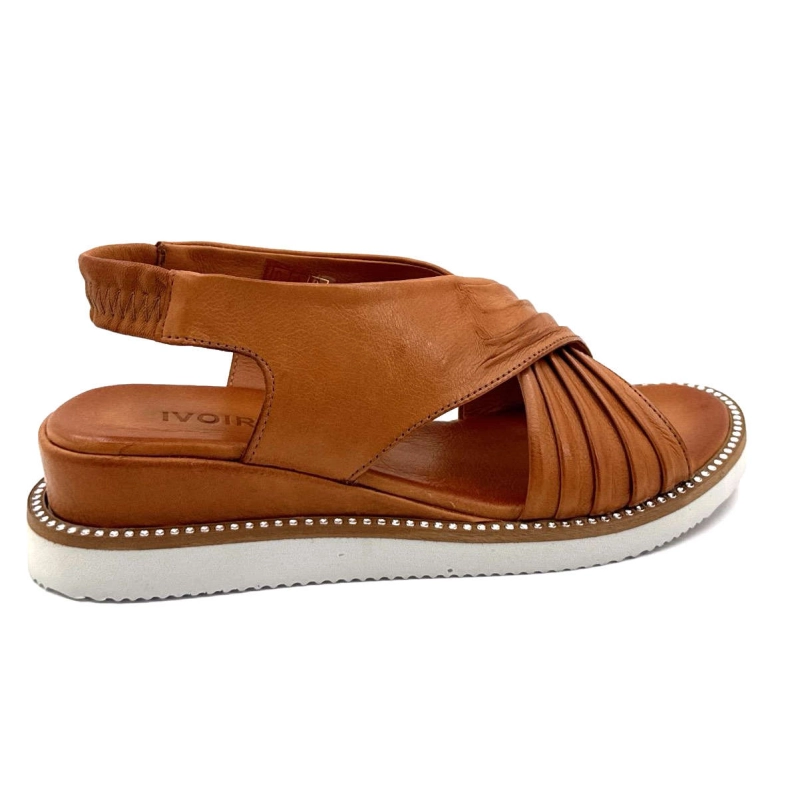 Ivoire 25254 Cuir Camel 25254 - TABAC Printemps Eté 2025