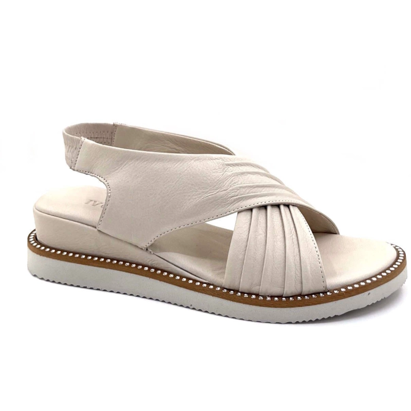 Ivoire 25254 Cuir Off White 25254 - OFF WHITE Printemps Eté 2025