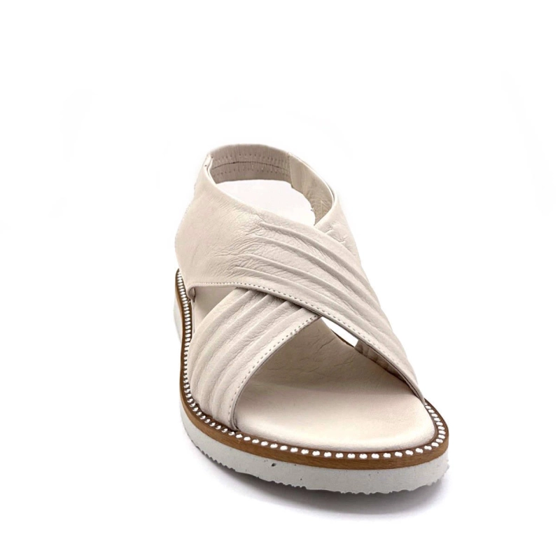 Ivoire 25254 Cuir Off White 25254 - OFF WHITE Printemps Eté 2025