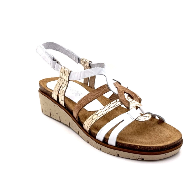 Xapatan 2116 Cuir Blanc Or 2116 - BLANCO 25 Printemps Eté 2025