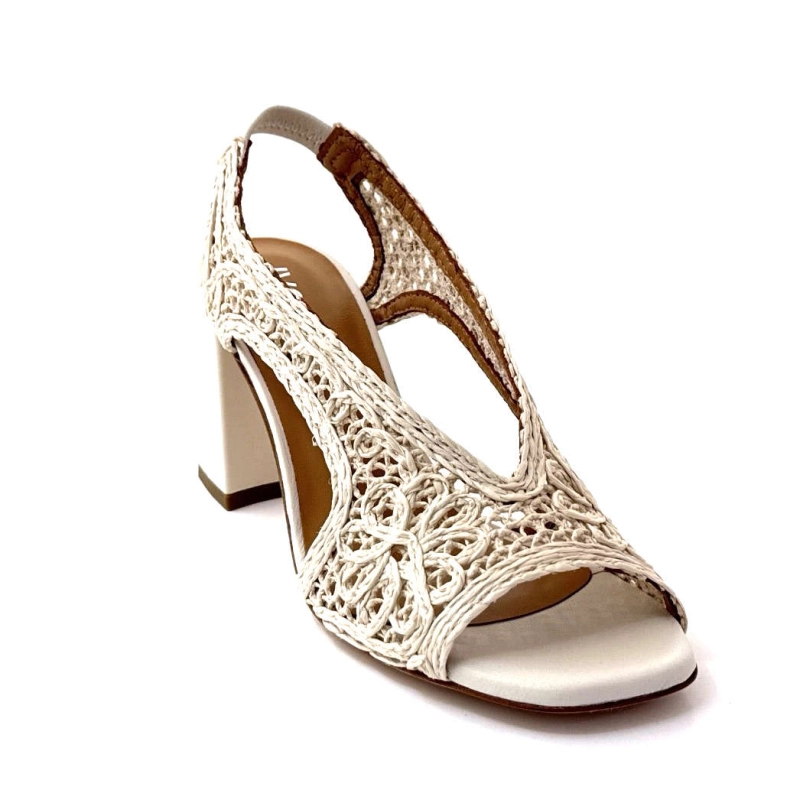 Ivoire 2268 Ruby Raffia Crème 2268 RUBY - PASS OFF WHITE - SOF Printemps Eté 2025