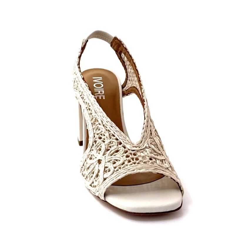 Ivoire 2268 Ruby Raffia Crème 2268 RUBY - PASS OFF WHITE - SOF Printemps Eté 2025