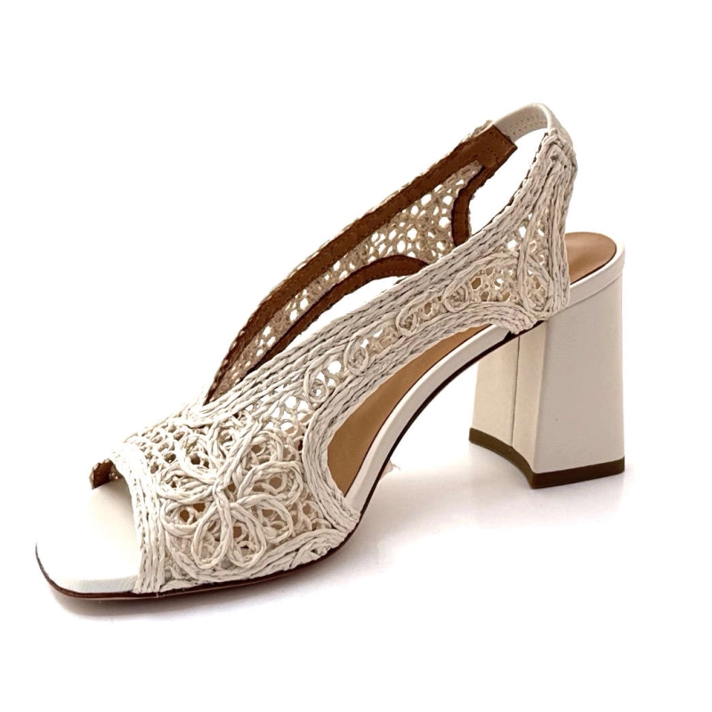 Ivoire 2268 Ruby Raffia Crème 2268 RUBY - PASS OFF WHITE - SOF Printemps Eté 2025