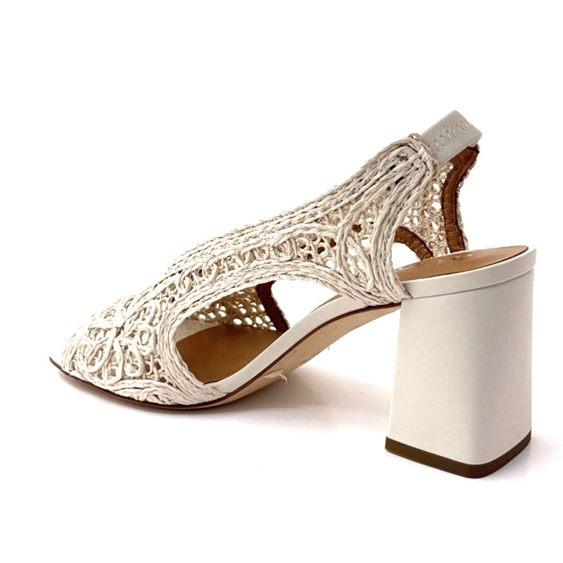 Ivoire 2268 Ruby Raffia Crème 2268 RUBY - PASS OFF WHITE - SOF Printemps Eté 2025