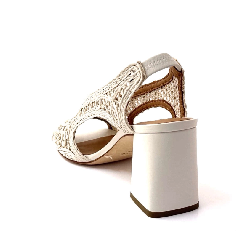 Ivoire 2268 Ruby Raffia Crème 2268 RUBY - PASS OFF WHITE - SOF Printemps Eté 2025