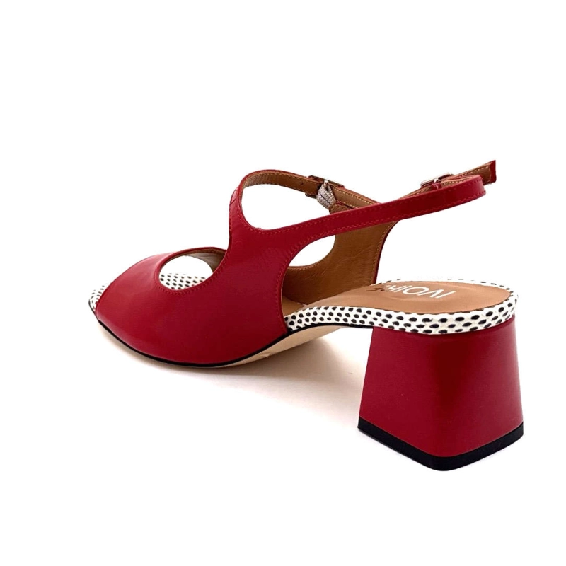 Ivoire 3009 Romy Cuir Vernis Rouge 3009 ROMY - VERLUX FUOCO - ASPID Printemps Eté 2025