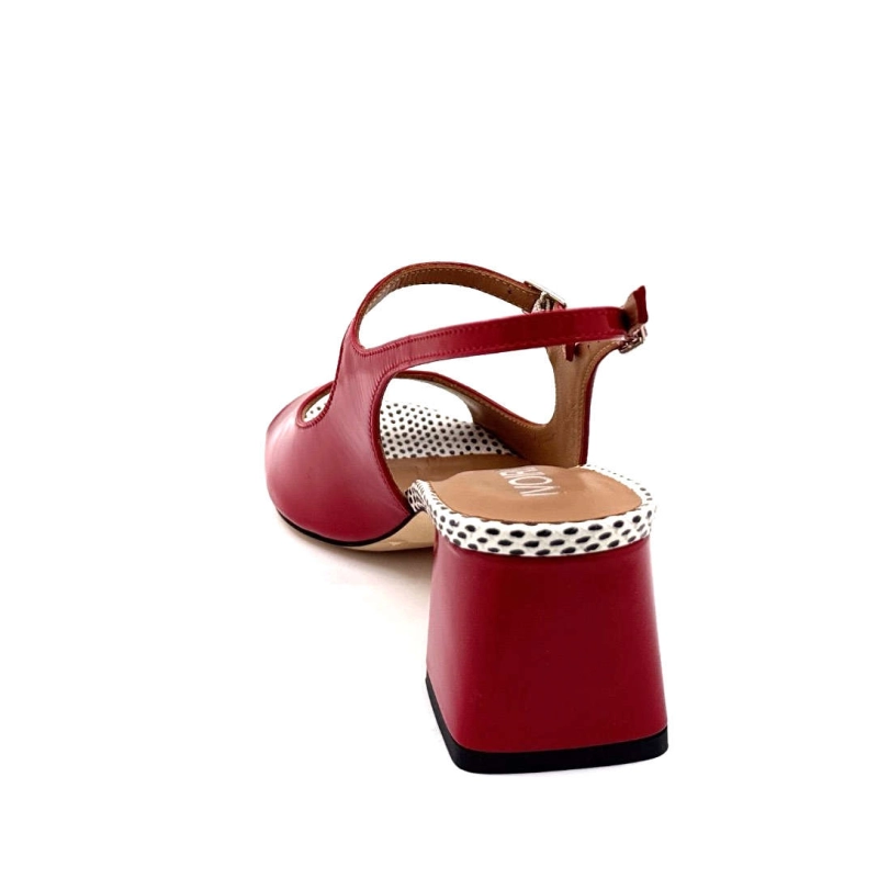 Ivoire 3009 Romy Cuir Vernis Rouge 3009 ROMY - VERLUX FUOCO - ASPID Printemps Eté 2025