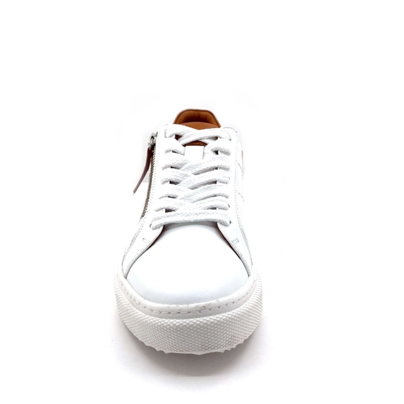 Ivoire 109317 Cuir Blanc Marron 109317 - M.WHITE Printemps Eté 2025