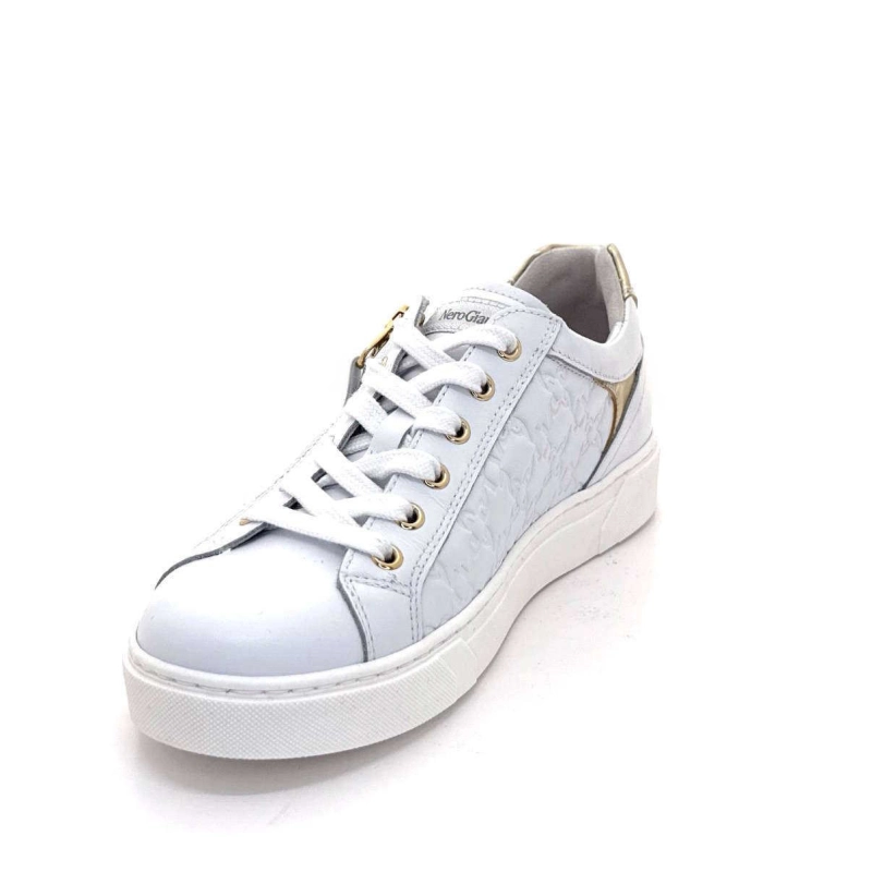 Nero Giardini E513001 Cuir Blanc E513001 D 707 - SKIPPER BIANCO - Printemps Eté 2025