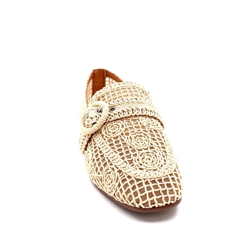 Bibi Lou 656Z61 Raffia Beige 656 Z 61 VK - V25 - MACRAME - OF Printemps Eté 2025