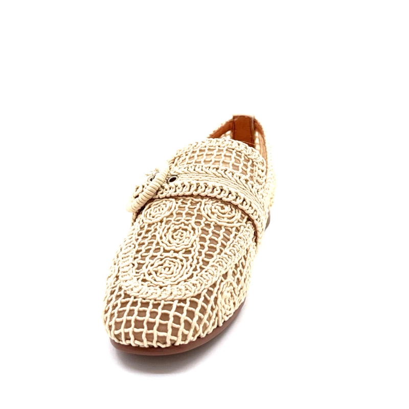 Bibi Lou 656Z61 Raffia Beige 656 Z 61 VK - V25 - MACRAME - OF Printemps Eté 2025