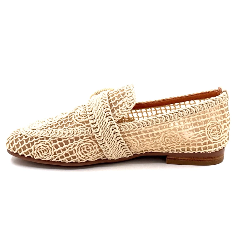 Bibi Lou 656Z61 Raffia Beige 656 Z 61 VK - V25 - MACRAME - OF Printemps Eté 2025