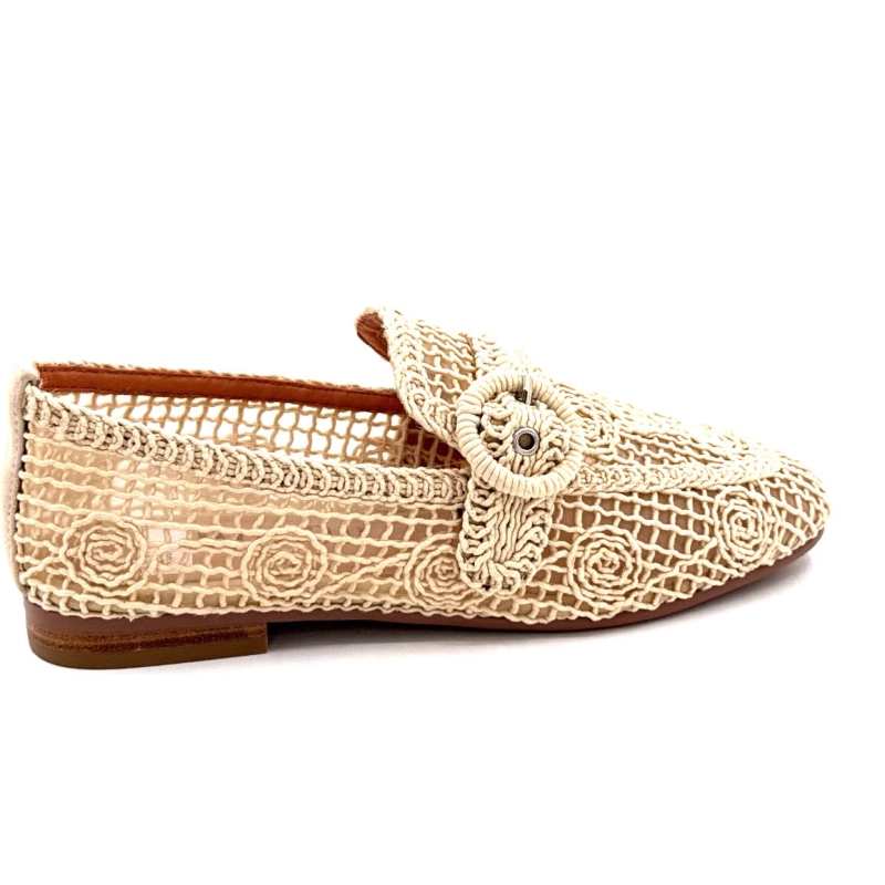 Bibi Lou 656Z61 Raffia Beige 656 Z 61 VK - V25 - MACRAME - OF Printemps Eté 2025