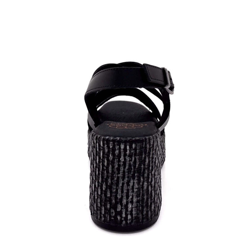 Porronet 7072 Cuir Noir 7072 - NEGRO PLOMBO Printemps Eté 2025