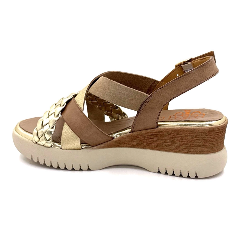 Porronet 7040 Cuir Taupe Or 7040 - TAUPE ORO Printemps Eté 2025