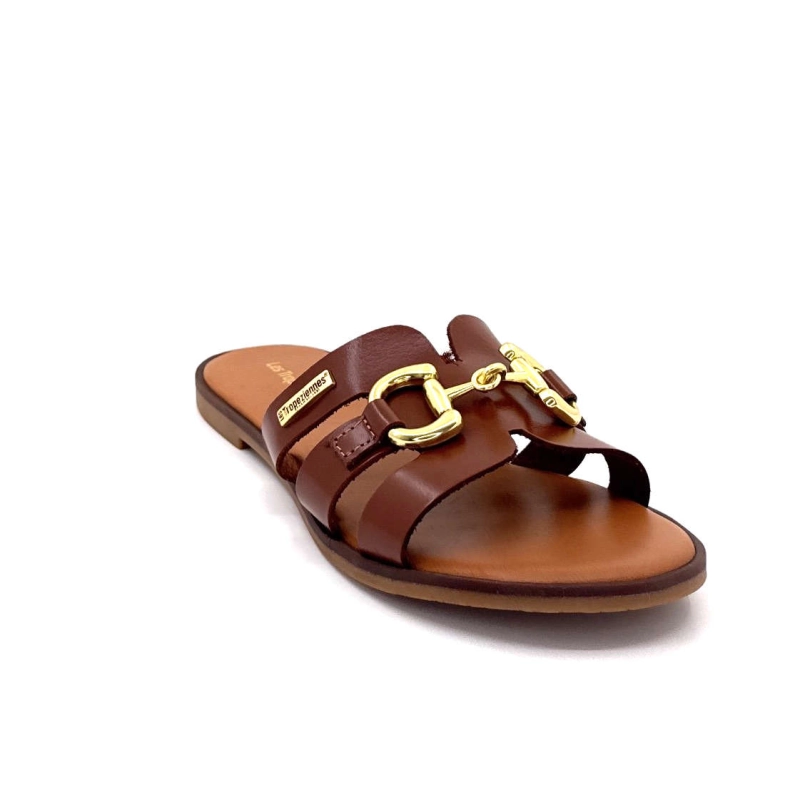 Les Tropeziennes 330589 Hamia F Cuir Marron 330589 HAMIA F - TAN Printemps Eté 2025