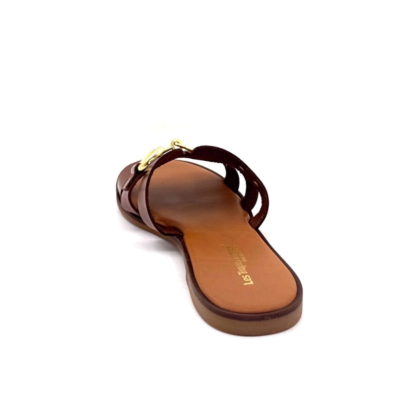 Les Tropeziennes 330589 Hamia F Cuir Marron 330589 HAMIA F - TAN Printemps Eté 2025