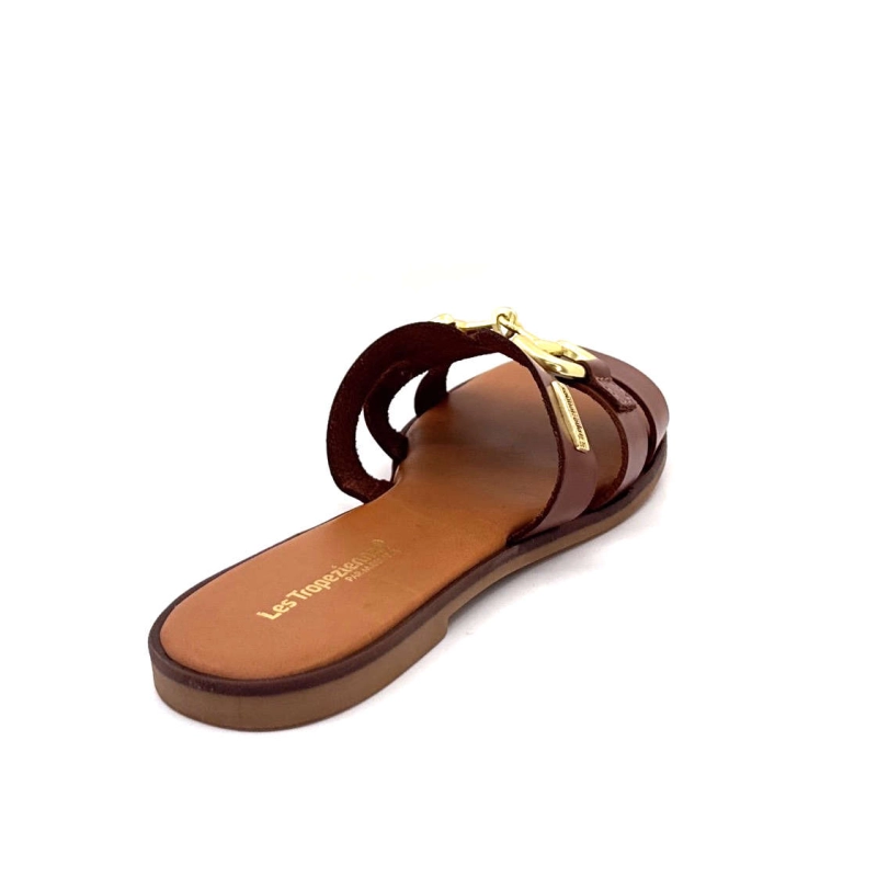 Les Tropeziennes 330589 Hamia F Cuir Marron 330589 HAMIA F - TAN Printemps Eté 2025