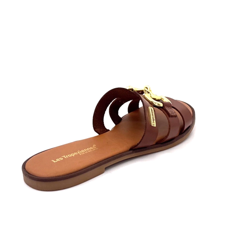 Les Tropeziennes 330589 Hamia F Cuir Marron 330589 HAMIA F - TAN Printemps Eté 2025