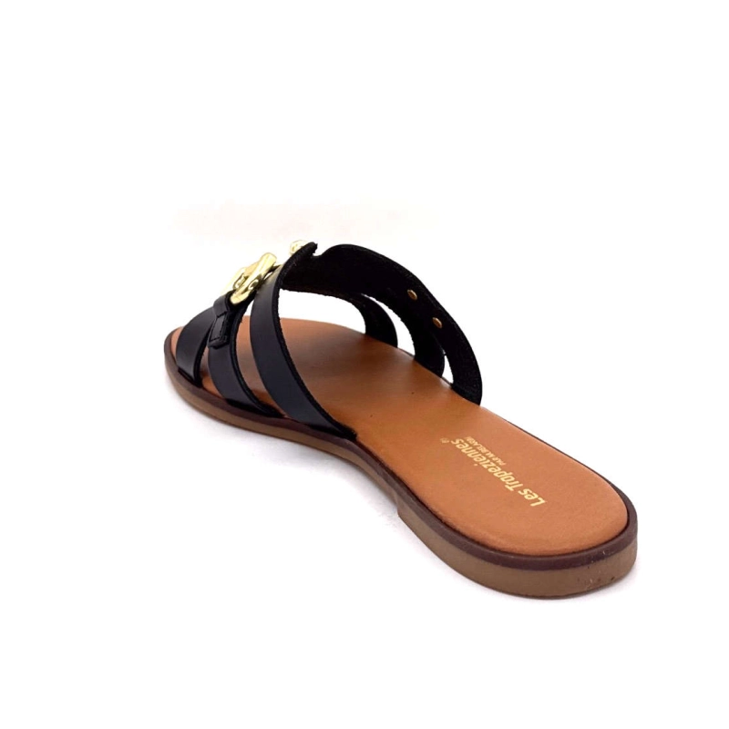 Les Tropeziennes 330590 Hamia Cuir Noir 330590 HAMIA F - NOIR Printemps Eté 2025