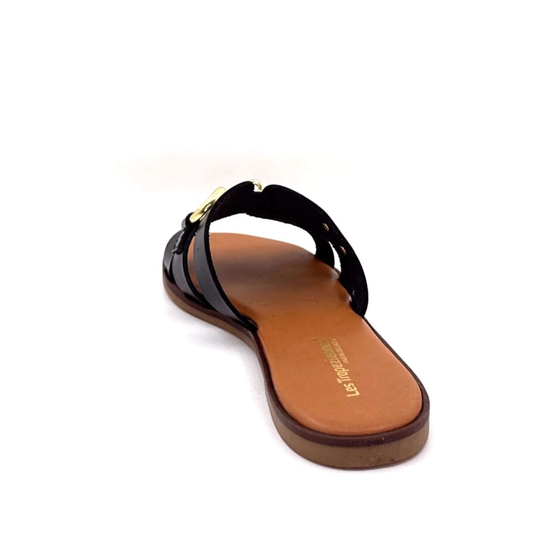 Les Tropeziennes 330590 Hamia Cuir Noir 330590 HAMIA F - NOIR Printemps Eté 2025