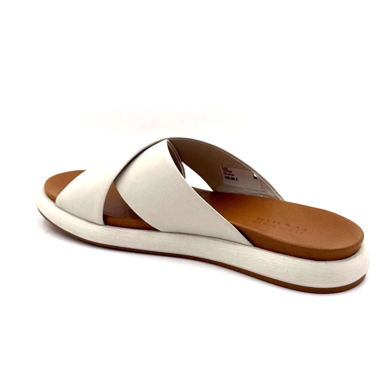 Ivoire 102009 Cuir Off White 102009 - OFF WHITE Printemps Eté 2025