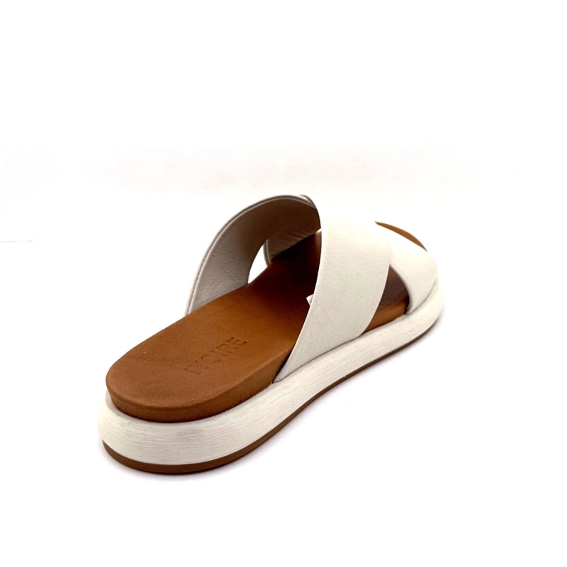 Ivoire 102009 Cuir Off White 102009 - OFF WHITE Printemps Eté 2025