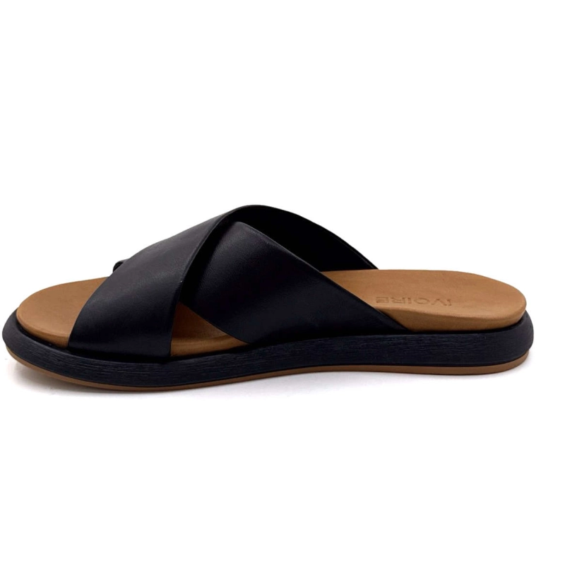 Ivoire 102009 Cuir Noir 102009 - NOIR Printemps Eté 2025