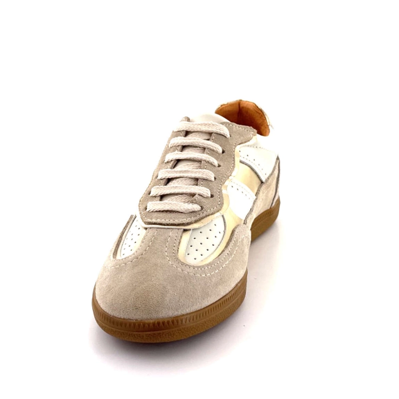 Ivoire S25-34 Cuir Crème Or Daim Beige S25-34 - CREAM Printemps Eté 2025