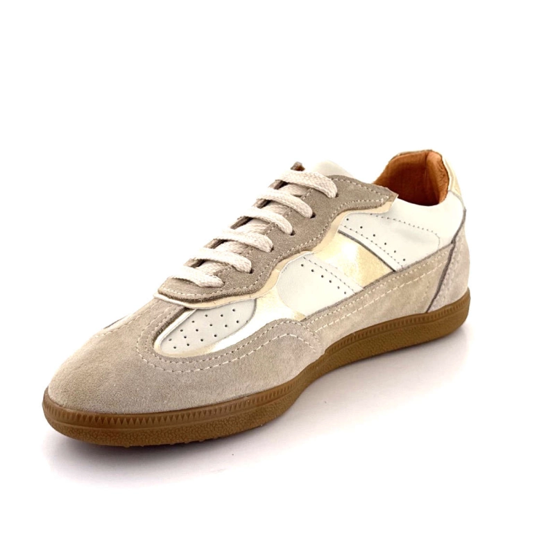 Ivoire S25-34 Cuir Crème Or Daim Beige S25-34 - CREAM Printemps Eté 2025